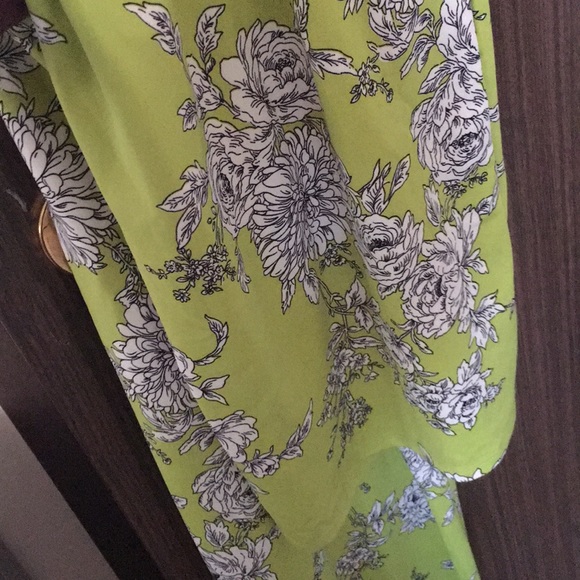 Jumpsuit colorful green with white and black - Picture 5 of 6